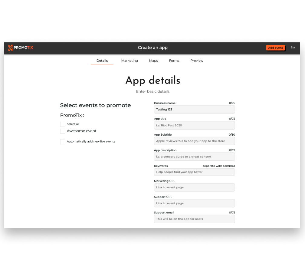 Mobile app multi